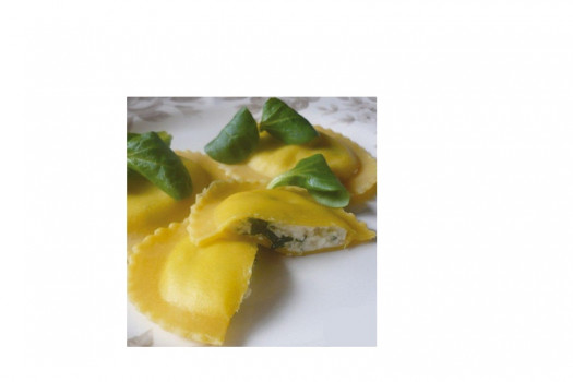 Raviole ricotta épinard