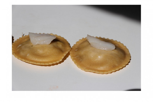 Raviole noix st jacques