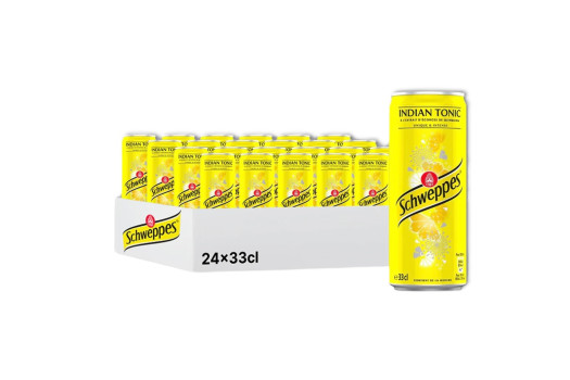 Schweppes tonic sleek