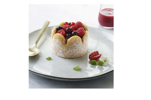 Charlotte fruit rouge