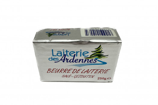 Beurre de laiterie salé