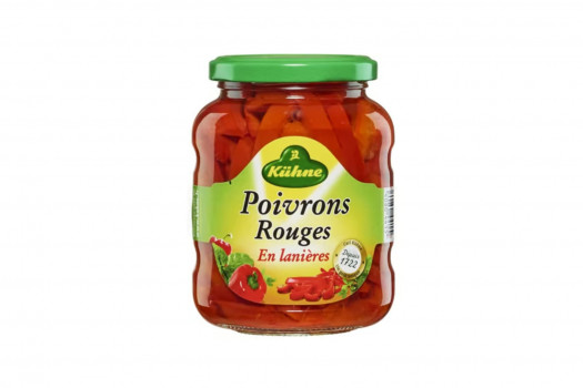 Salade poivron rouge