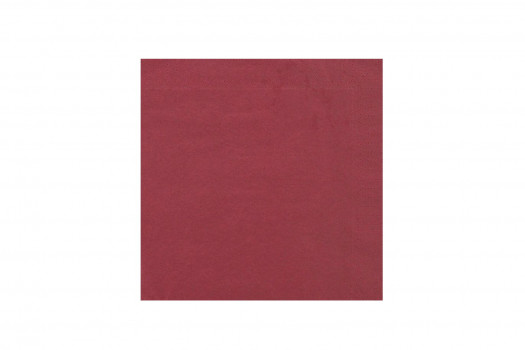 Serviette bordeaux 39*39cm