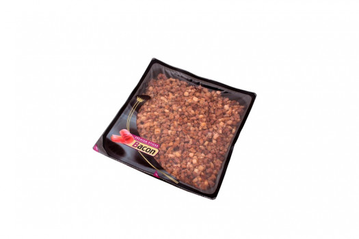 Crispy bacon en cube