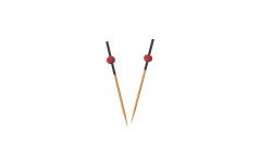 Pique brochette noir/rouge
