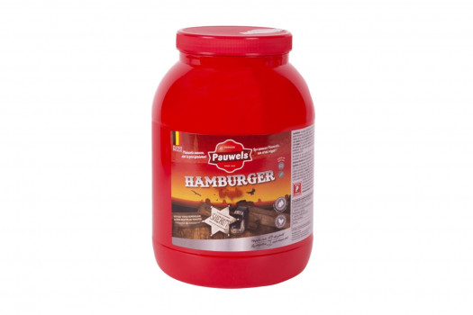 Sauce hamburger triple pet
