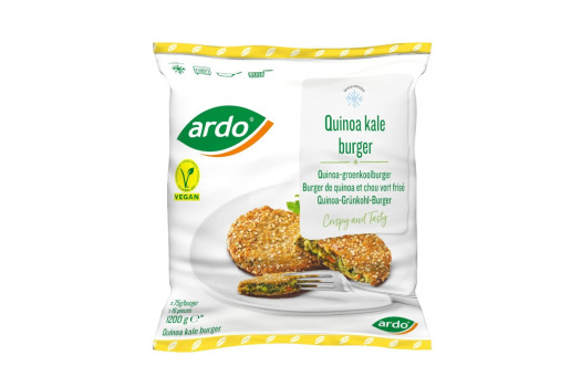 Burger quinoa chou vert