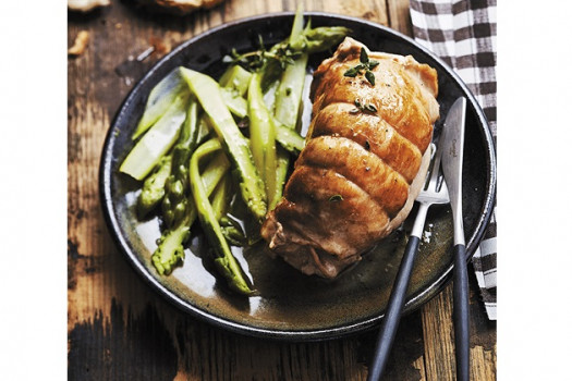 Ballotine de lapin romarin