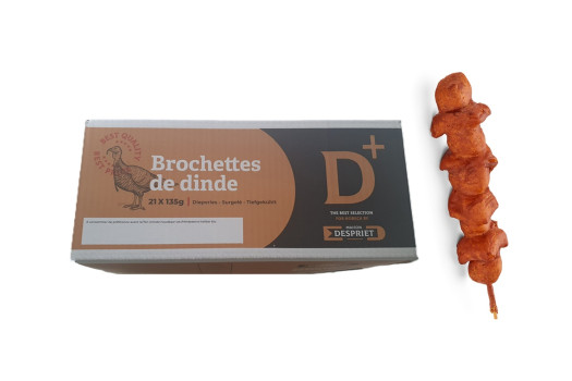 Brochette dinde