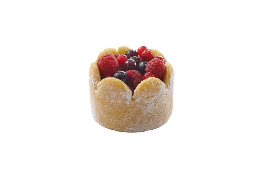 Charlotte fruit rouge