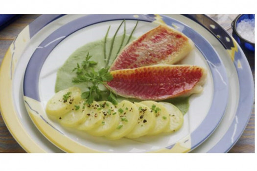 Filet de rouget barbet /40 80gr