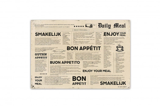 Set de table daily meal