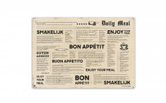 Set de table daily meal