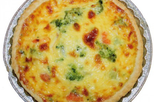 Quiche saumon/brocoli