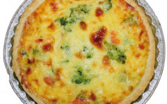 Quiche saumon/brocoli
