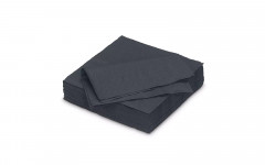 Serviette noire 33*33cm