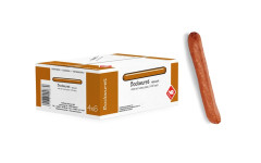 Bockwurst brun avec peau