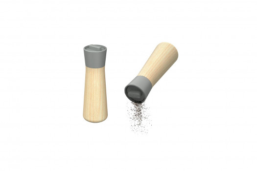 Moulin épice gris léo