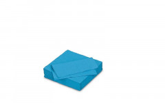 Serviette bleue azur 33*33cm