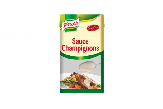 Sauce champignons sans morceaux brick