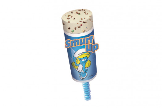 Glace schtroumpf smurf up