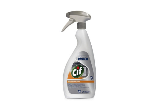 Cif nettoyant four et grill spray