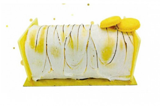 Bûche citron mangue