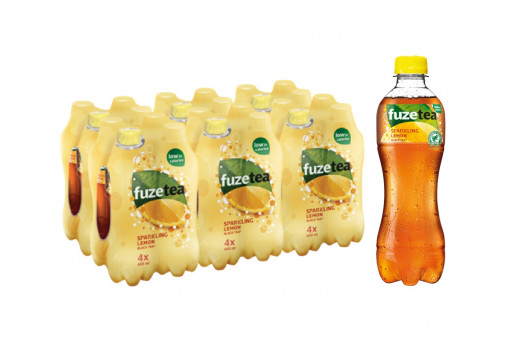 Fuze tea sparkling black pet