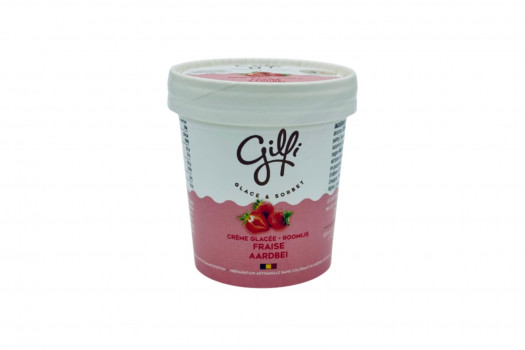 Glace fraise