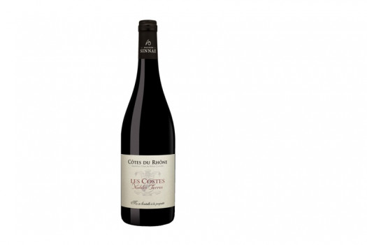 Vin rouge les costes noble terre