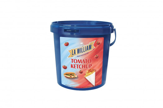 Sauce ketchup tomate seau