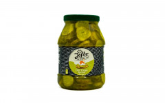 Cornichon dill chips bocal