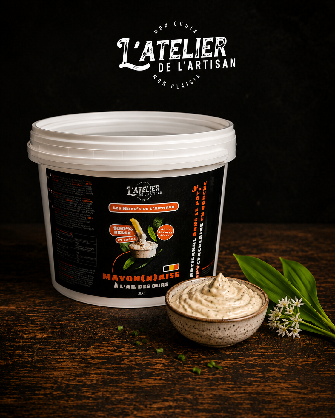 Sauce ail des ours 3L