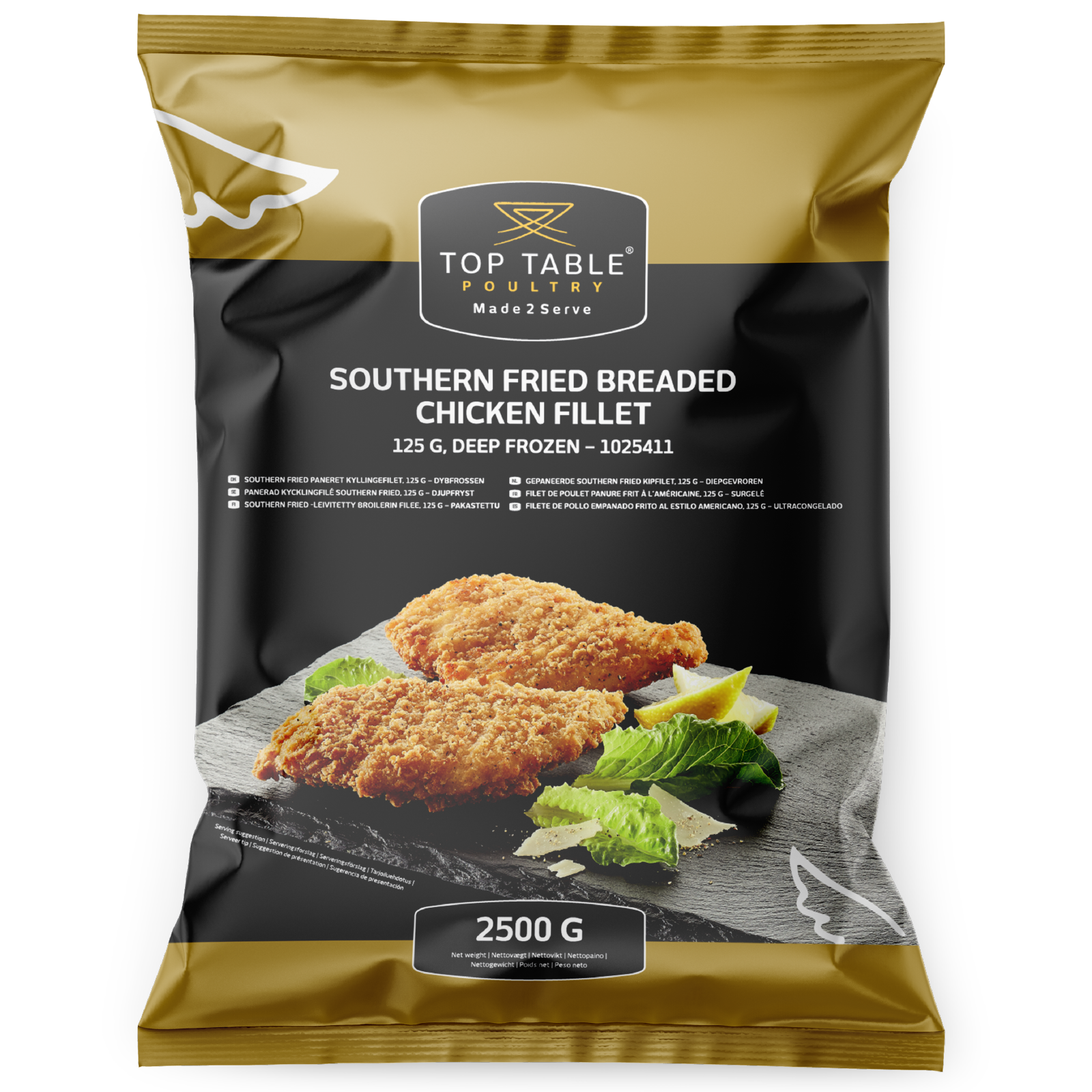 1025411 Southern Fried Filet125Gr