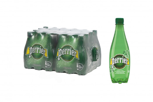 Eau pétillante pet
