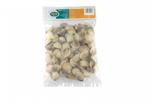 Palourdes cuites 1/2 coque 60/90p