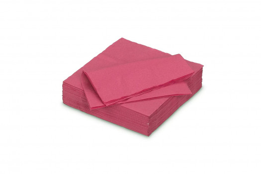 Serviette framboise 40*40cm