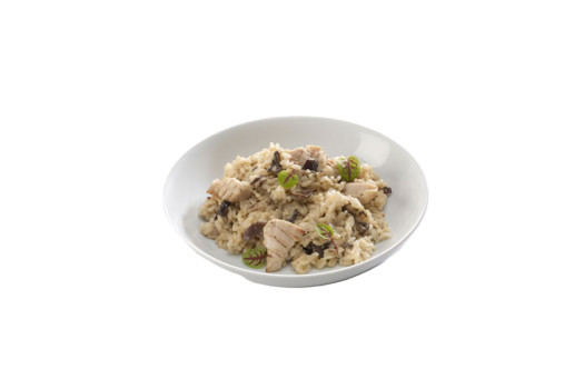 Risotto forestier au poulet