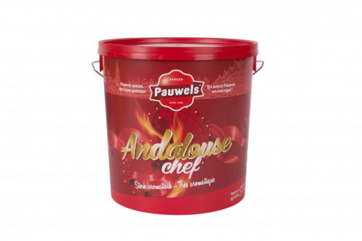Sauce andalouse chef seau