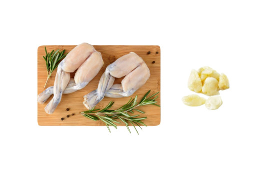 Chair cuisse grenouille