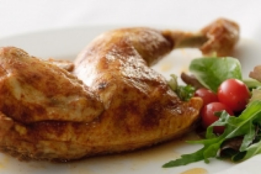 Cuisse de poulet braisée