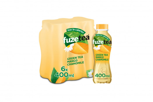Fuze tea green mango camomille pet