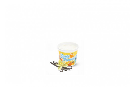 Glace vanille pot