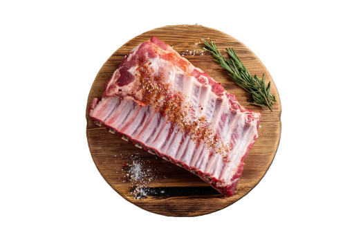 Spare ribs porc nature patel