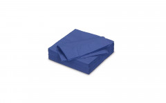 Serviette bleue royal 25*25cm