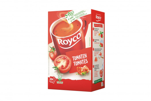 Minut soup tomates