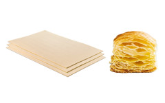 Plaque feuilletée beurre 2.6mm
