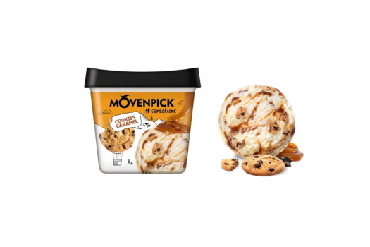 Glace cookies/caramel