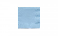 Serviette bleue azur 20*20cm