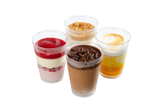 Verrine dessert glace mix